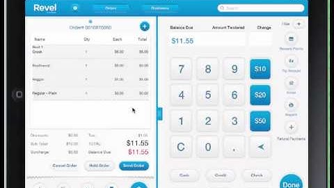 iPad POS Video Traning for Table and Quick - Void