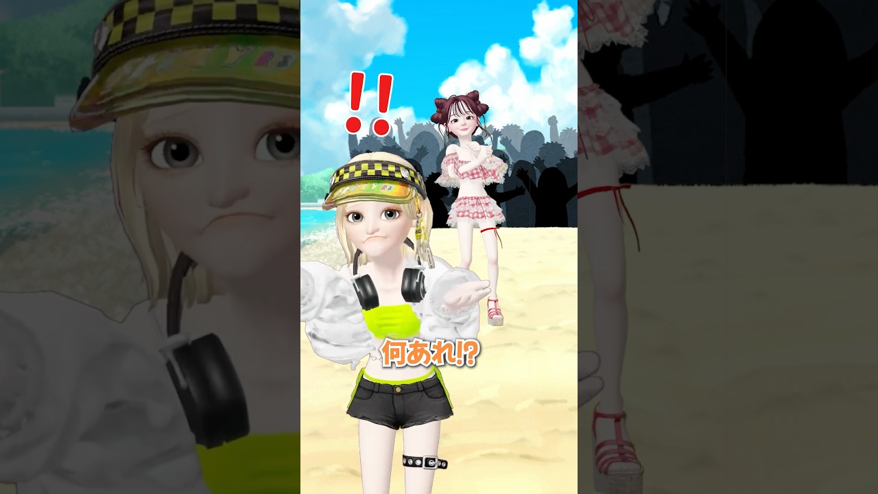ビーチのアイドル…!?🏖😉【アイリ】【ゼペット】