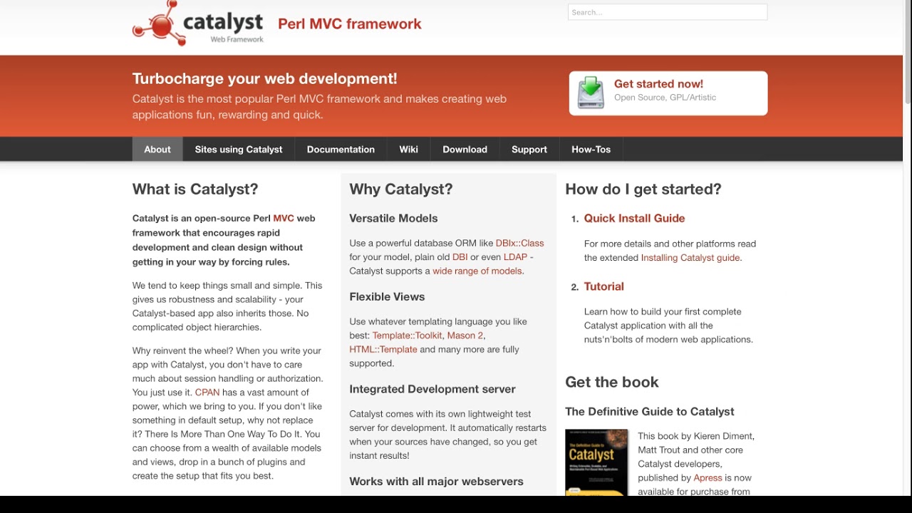 perl คือ  Update New  The Slow Learning of Perl Catalyst - Chapter 1/Part-01