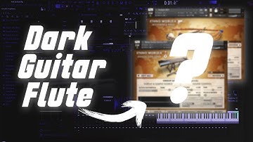 How To Make DARK Guitar Flute Beats From Scratch (Cubeatz, Pvlace) | FL Studio Tutorial