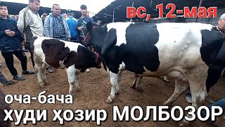 12-май худи ҳозир аз МОЛБОЗОР нарху навои молҳои дуҷон ва оча бача имруз