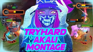 AKALI MONTAGE TRYHARD | Wild Rift #akali #wildrift #montage