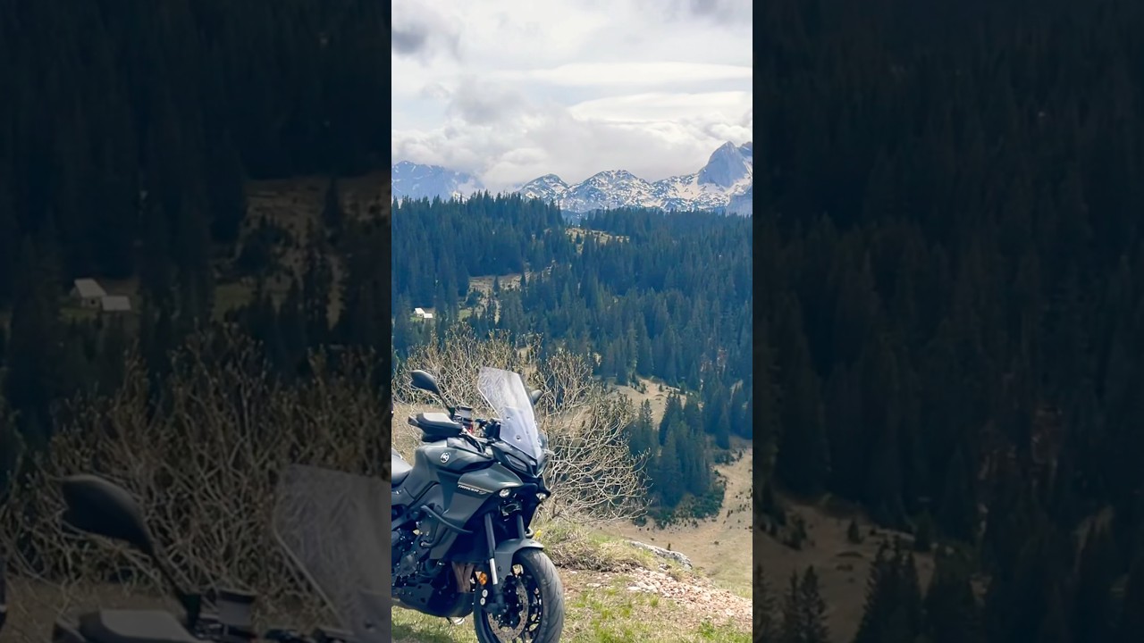 Early spring in the mountains of Montenegro 