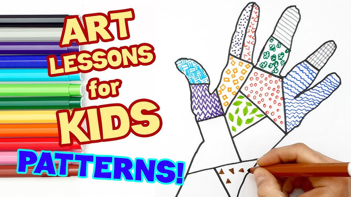 Art Lessons for Kids: Chalk Pastel Mountains 