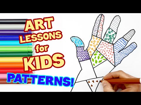 Video: How To Learn To Draw Patterns