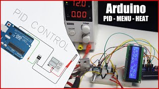 Connection Of The Heating Block Including PID Control And Menu - ARDUINO !