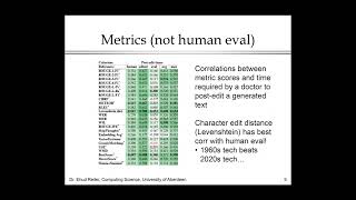 High Quality Human Evaluation of Generated Texts - Prof. Ehud Reiter invited talk at TU Darmstadt