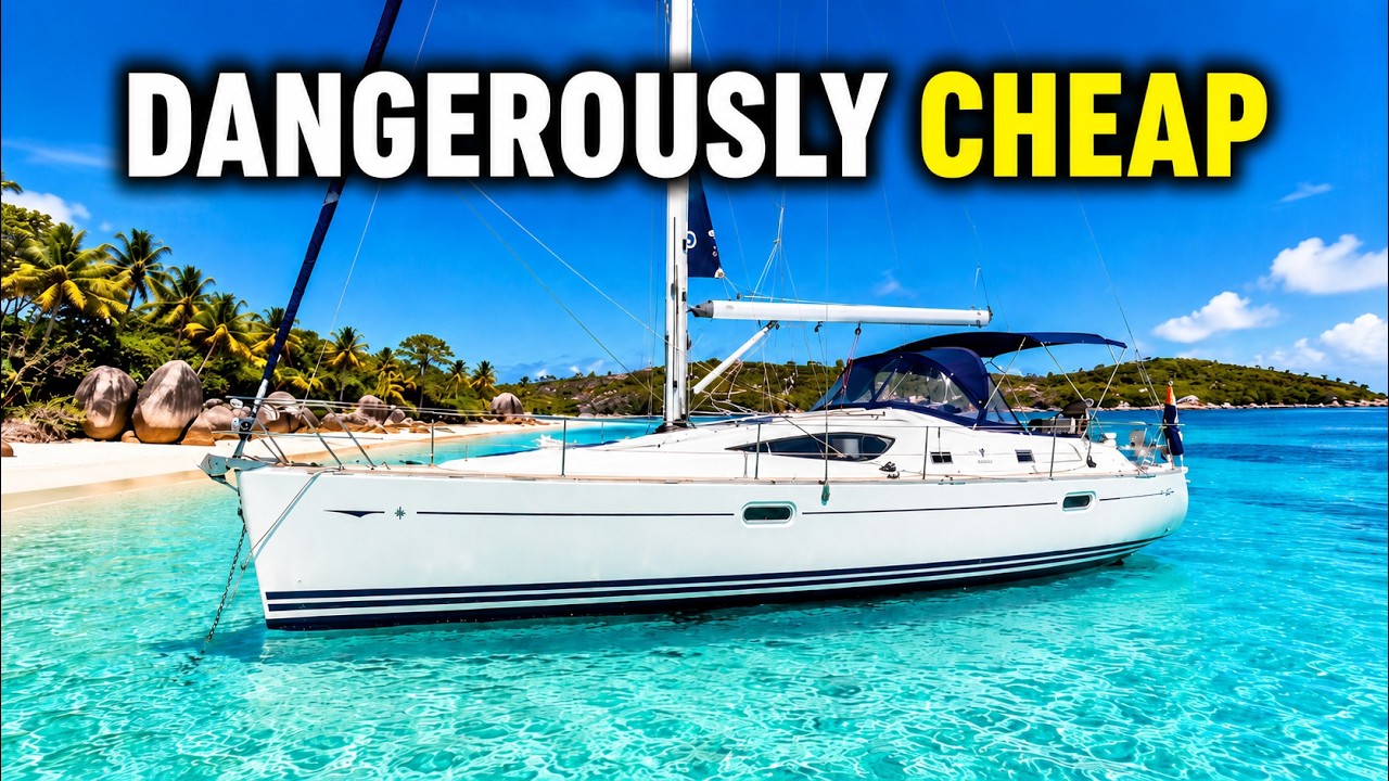 ⁣Finally Cheap Enough to Be Dangerous - This 42-Foot Jeanneau DS