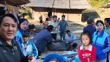 Thầy Giáo Vùng Cao Đến Thăm Nhà Học Sinh Bất Ngờ Gặp Cảnh Mổ Lợn Bản Lông Dài Chuẩn Bị Đám Cưới
