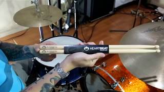Heartbeat Drumsticks 5AA oval Tip