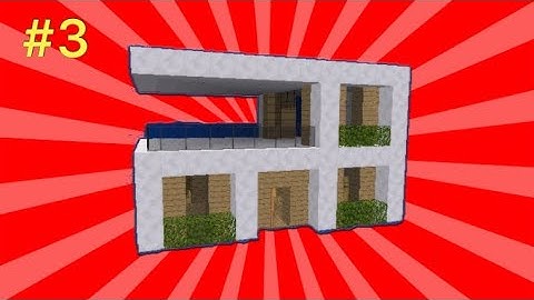 MultiCraft : How to build an easy and beautiful Modern House | House Tutorial #3