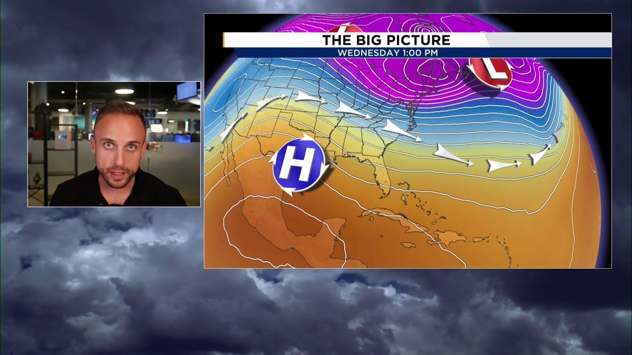 A major weather pattern shift is warming Florida up - YouTube