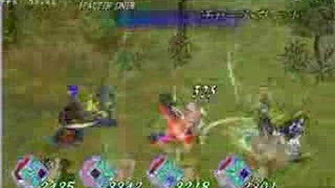 [PSP] Tales of Rebirth - vs. random thieves in Kyogen.