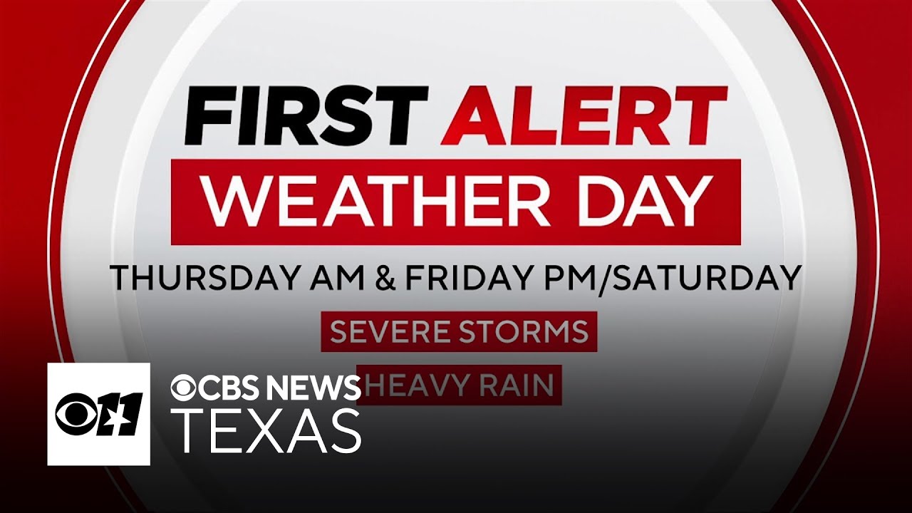 Live update: Severe weather moving through North Texas Thursday and ...
