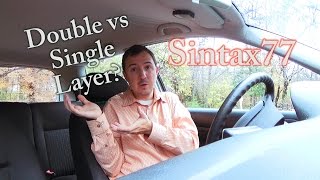 SinChats - Single vs Double Layer Hammocks?