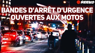 BANDES D'ARRÊT D'URGENCE OUVERTES AUX MOTOS  REEKO Unchained MOTOR NEWS