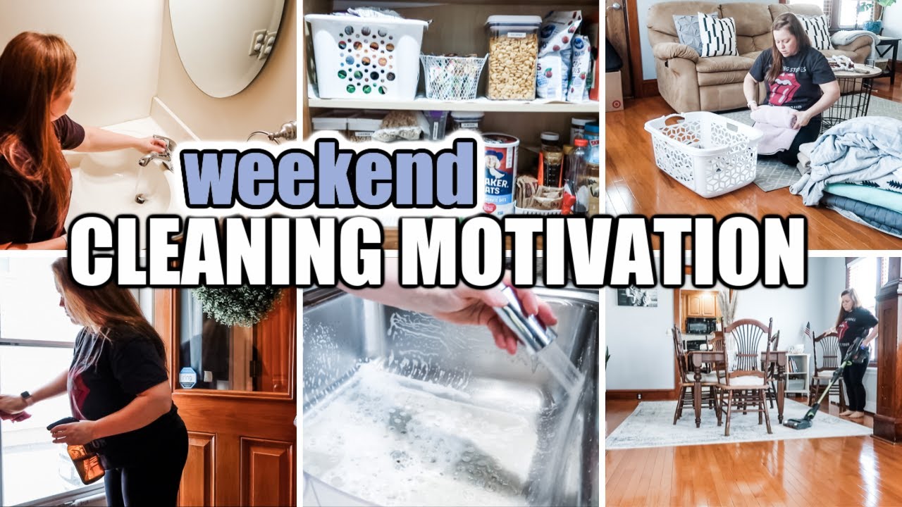 ROUTINE CLEAN WITH ME 2021 | SPEED CLEANING MOTIVATION | 2 DAY CLEANING ...