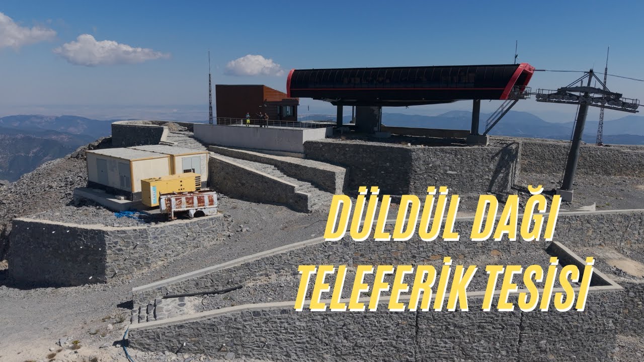 Osmaniye'de Terkedilmiş Teleferik Tesisi!