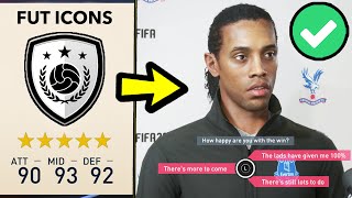 ICONS IN FIFA CAREER MODE ? - This Is So Cool