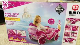 Unboxing Disney Princess Royal horse and carriage