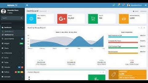 Install AdminLTE Template in Codeigniter in simple steps.