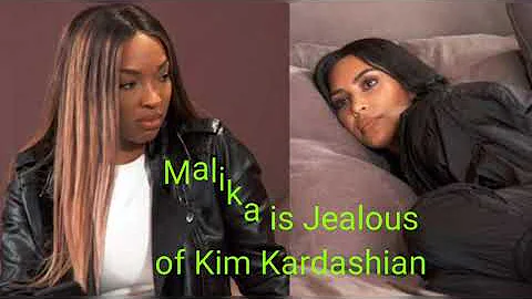 MALIKA IS JEALOUS OF KIM KARDASHIAN?!???????