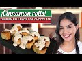 COMO HACER CINAMON ROLLS - Receta paso a paso de rollo a de Canela | Rollos de chocolate