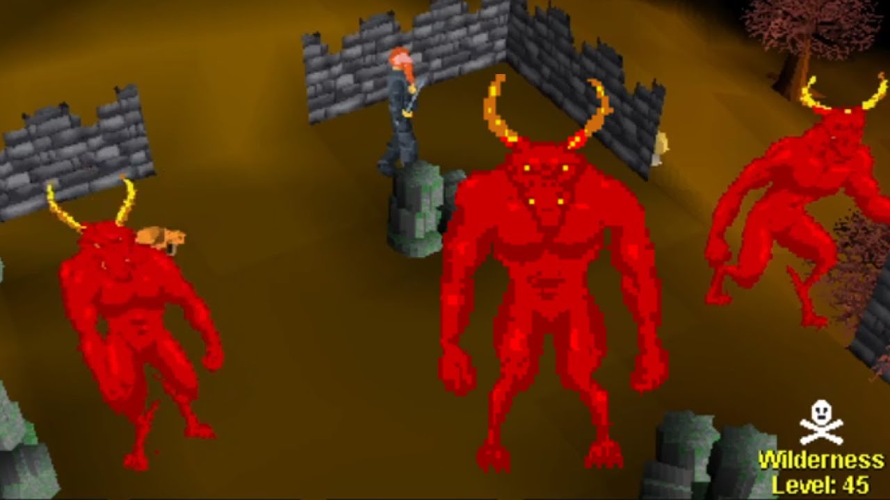 Exploring the Wilderness on RUNESCAPE CLASSIC YouTube