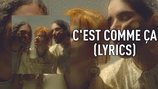 Paramore - C&#39;est Comme Ça [LYRICS]