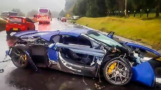 Terrible SUPERCAR CRASH Dashcam Moments! Stupid Drivers Compilation