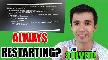 WINDOWS FAILED TO START " FIXED " | TAGALOG TIPS 2021