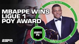 Kylian Mbappe wins Ligue 1 Player of the Year 🏆 'A chapter in my life is closing' | ESPN FC