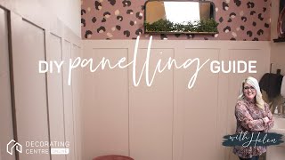 Before You Start DIY Panelling Watch This Guide to Transform Bathroom Walls