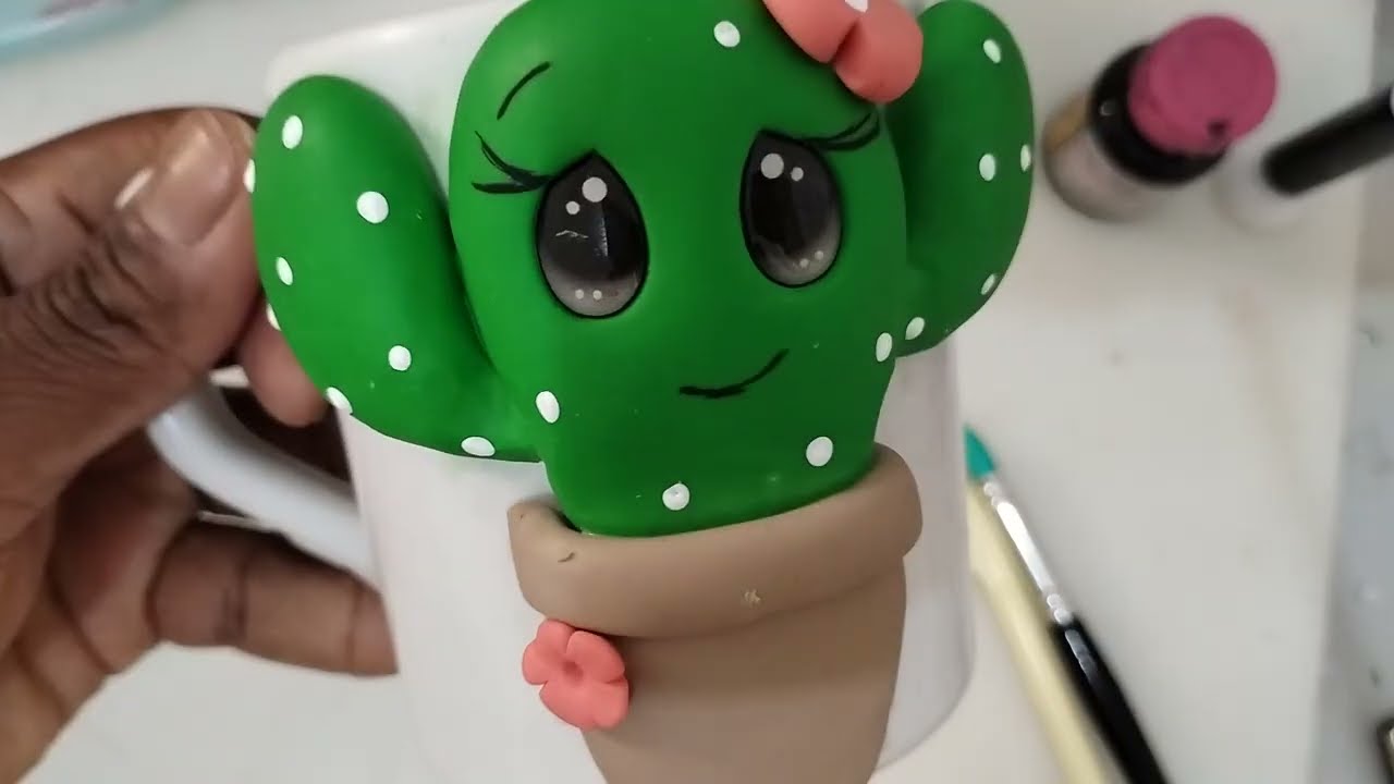 Como fazer Caneca Decorada com Biscuit? Dia das Mães ❤️🌹