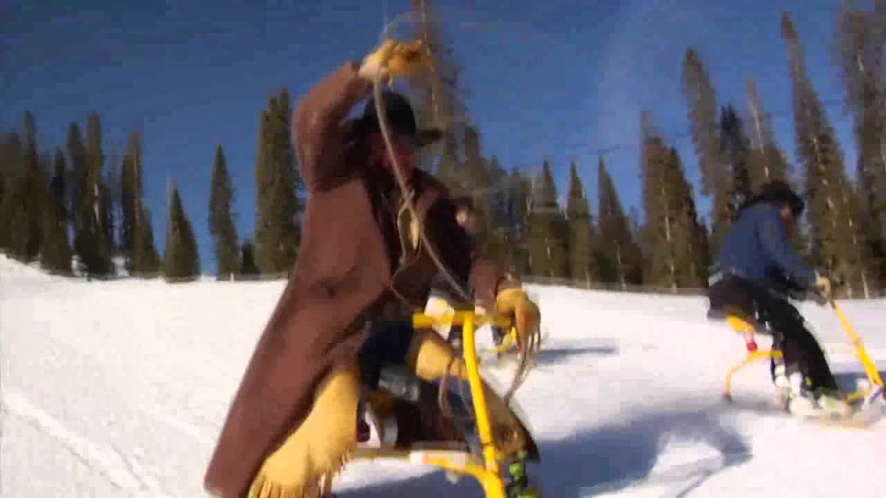 The real west   Snowbike  Durango   CheapSkiMovie by Jack Turner