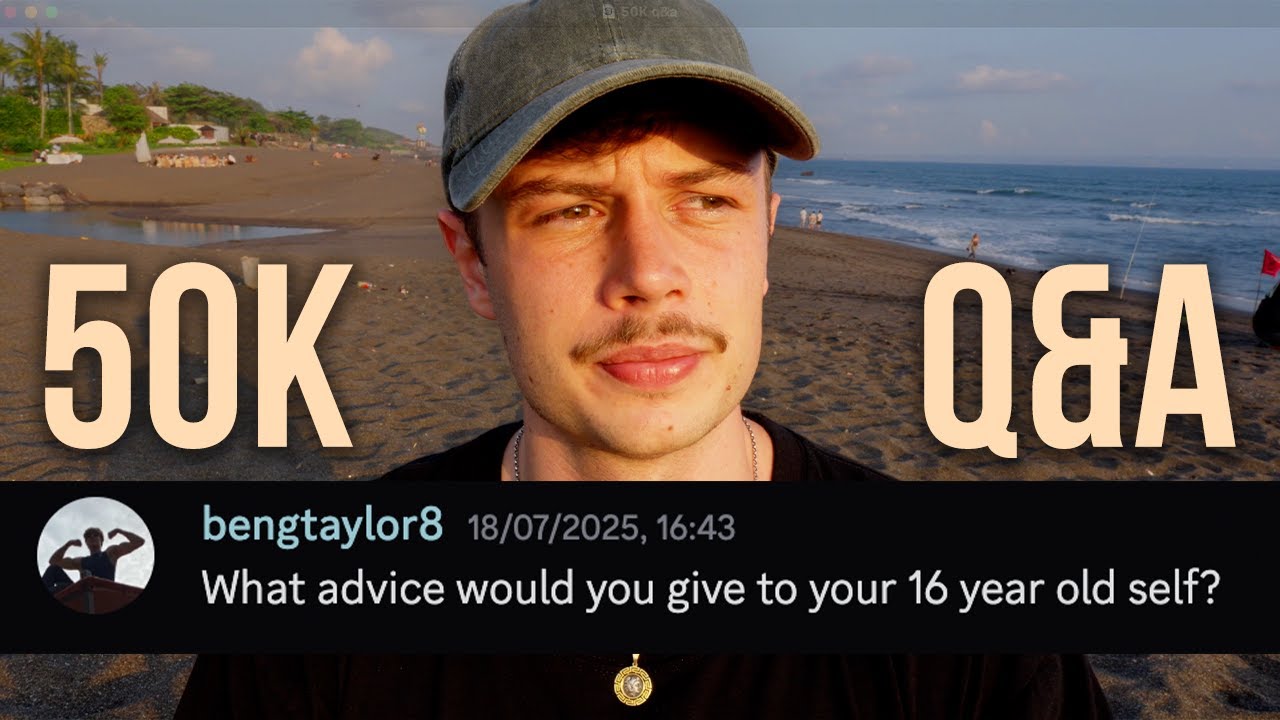 50K Q&A - Self control, HoeMath, Books, Dropping out