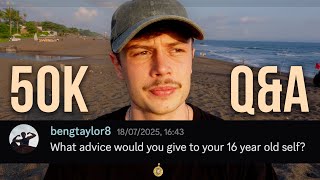 50K Q&A - Self control, HoeMath, Books, Dropping out