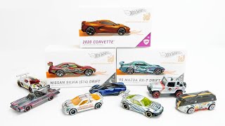 UNBOXING: 2021 Hot Wheels ID cars C8 Corvette, Mazda RX7 Drift, and Nissan Silvia S14 Drift cars! screenshot 4
