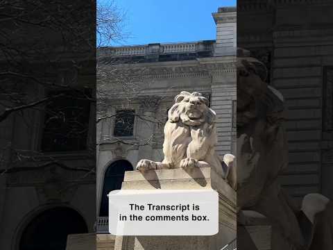 New York Public Library |1-Minute Japanese Listening Practice