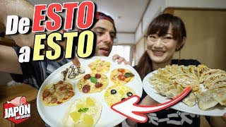 CÓMO CONVERTIR GYOZA EN PIZZA ¡MUY FÁCIL!