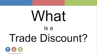 What is a Trade Discount?