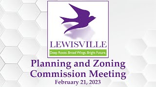 2023-2-21 (Planning & Zoning)