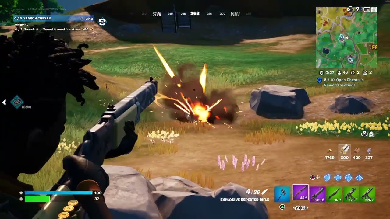 Deal Damage to Cursed Llamas - Fortnite Quest