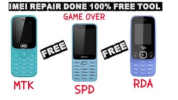 CLASS 6️⃣ | How to Repair IMEI MTK ▪️ SPD ▪️ RDA Phone 🔥 100% Free Tool | Fix Invalid / Null IMEI