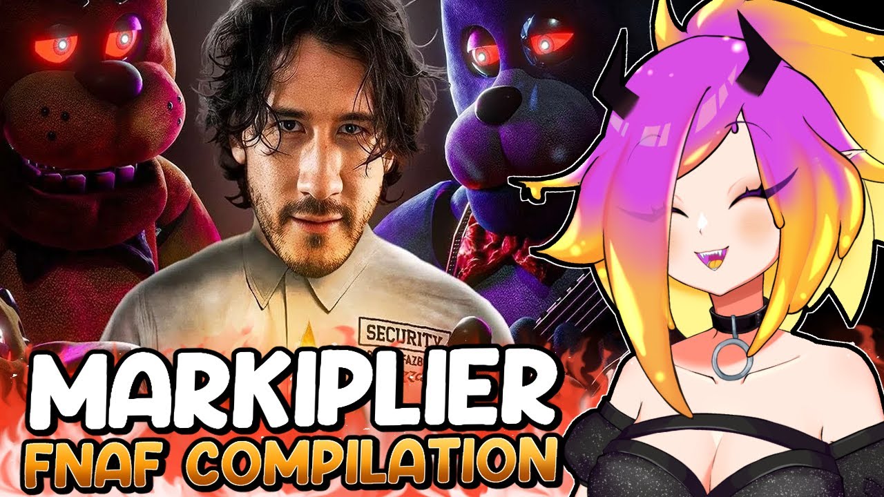 HES SO GOOFY! - Markiplier FNAF compilation reaction