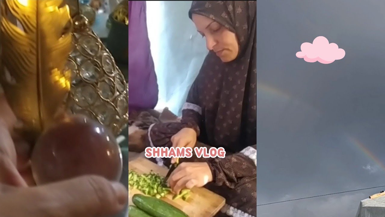 يوم في الخيمة ⛺وصلتني رسالة توجه🚶 من مطبخ حساء غزة 🍉🍲
