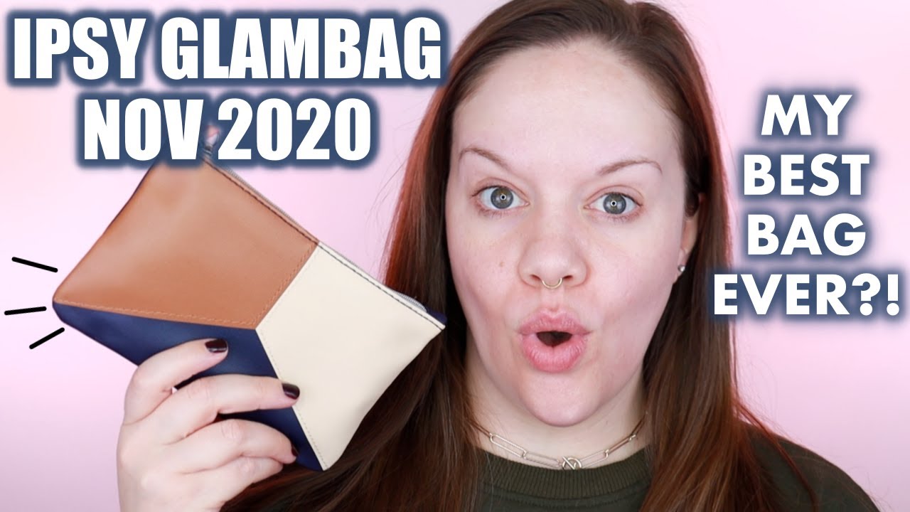 IPSY GLAM BAG | NOV 2020 | UNBAGGING, TRY ON & HONEST THOUGHTS!