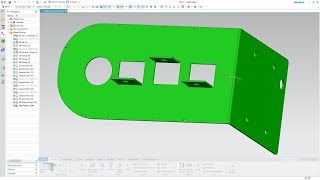 SIEMENS NX 12 - ENGINE CASE FRAME - CONCRETE MIXER