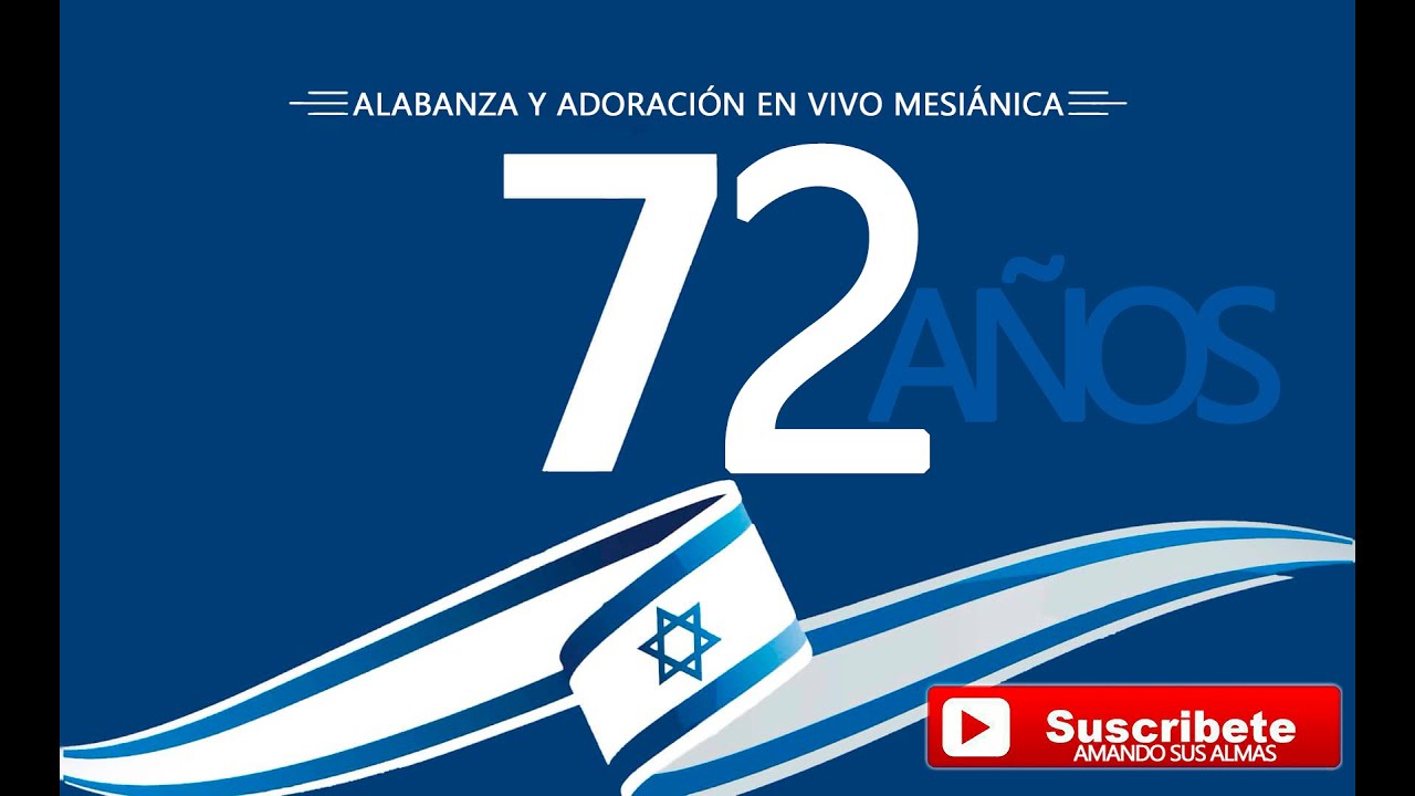 CRISTO VIENE LA RED - ALABANZA Y ADORACIÓN EN VIVO, MESIANICA ISRAEL 72 AÑOS