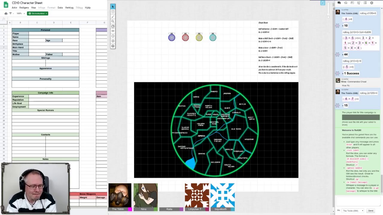 CD10/Cinders of the Cataclysm: Session Zero